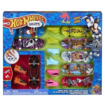 Tony Hawk Fingerskate Pack - Box of 8 boards - HOT WHEELS - Multicolor