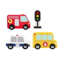 FISHER-PRICE Asst push vehicles pack 5 - JCY32