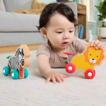 FISHER-PRICE Wooden push animals bones - JFN19