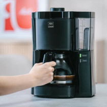 Coffee maker - MELITTA - Look V Glass 1025-02 - 1080 W - 1.25 L - Blac