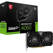 MSI - Graphics card - GeForce RTX ™ 4060 Ventus 2x Black 8G OC