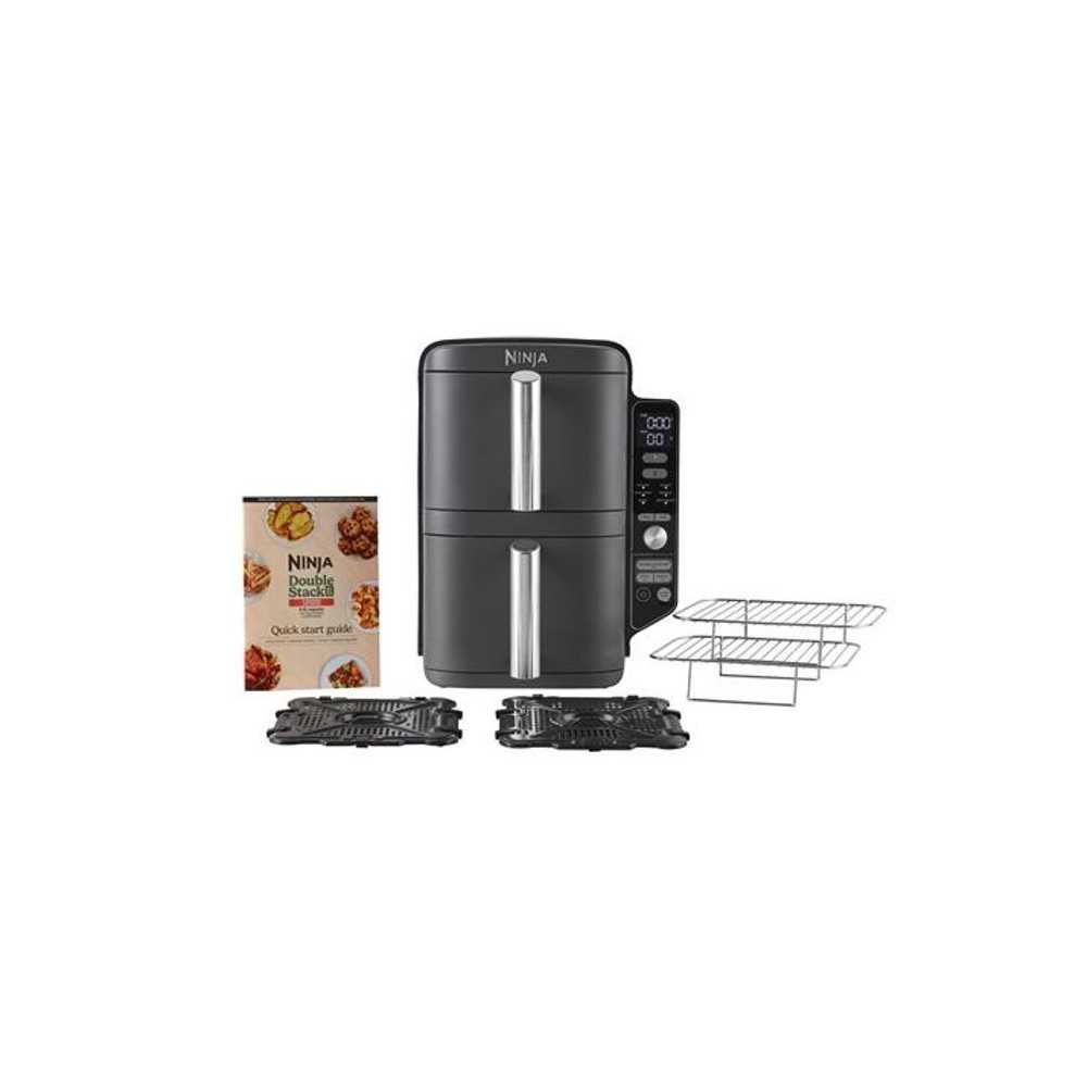 NINJA Foodi Oil-Free Fryer - Double Stack SL400EU - 9.5 L - 2 Independ NINJA Foodi Oil-Free Fryer - Double Stack SL400EU - 9.5 L - 2 Independ