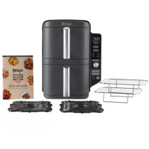 NINJA Foodi Oil-Free Fryer - Double Stack SL400EU - 9.5 L - 2 Independ