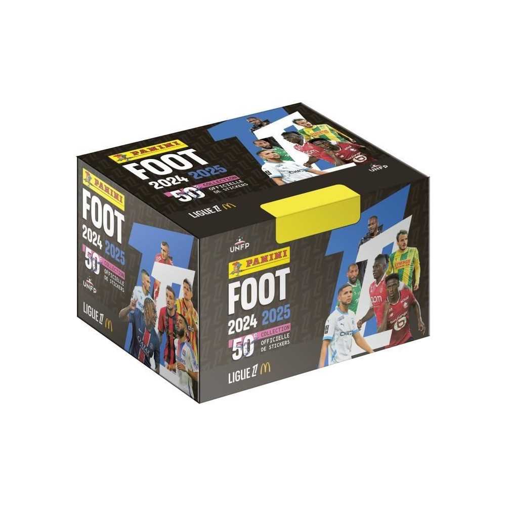 Boîte - PANINI - Foot Ligue 1 2024-2025 - McDonald's - 50 pochettes -