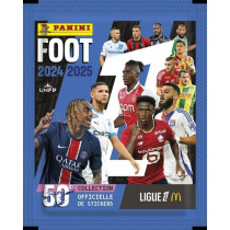 Boîte - PANINI - Foot Ligue 1 2024-2025 - McDonald's - 50 pochettes -