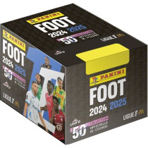 Boîte - PANINI - Foot Ligue 1 2024-2025 - McDonald's - 50 pochettes -
