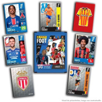 Boîte - PANINI - Foot Ligue 1 2024-2025 - McDonald's - 50 pochettes -