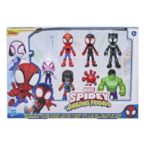 Spidey box set of 7 collectible figurines, Marvel Spidey and His Amazi