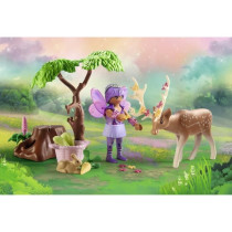 PLAYMOBIL 71800 Duo de fées avec animaux de la foret