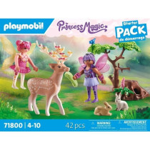 PLAYMOBIL 71800 Duo de fées avec animaux de la foret
