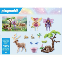 PLAYMOBIL 71800 Duo de fées avec animaux de la foret
