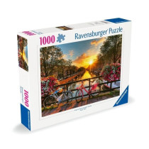 Puzzle 1000 pieces Bicycles in Amsterdam, Adults & Children from 14 ye