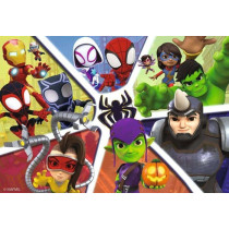 Puzzle 2x24 pieces Spidey & company - From 4 years Ravensburger