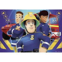 SAM THE FIREMAN Puzzle Sam Help You In Need 2x24 pcs