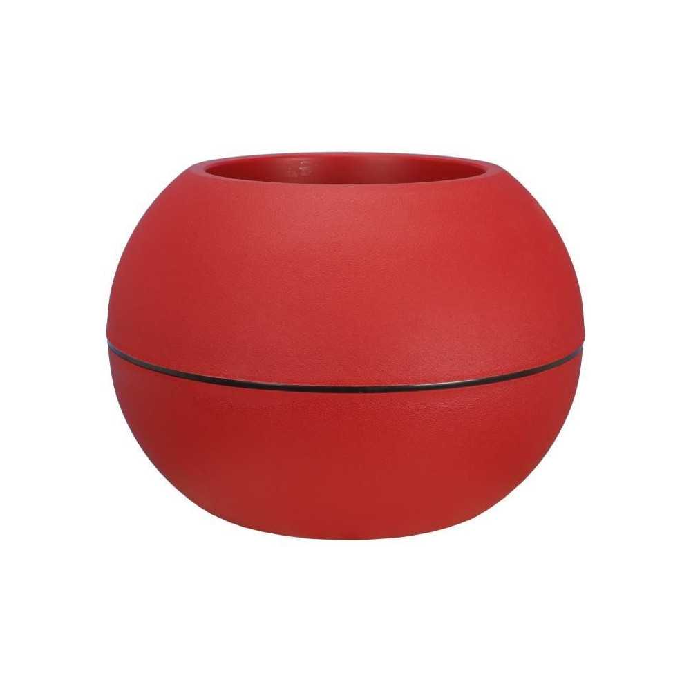 RIVIERA - BALL FLOWER POT - D40 - Red RIVIERA - BALL FLOWER POT - D40 - Red
