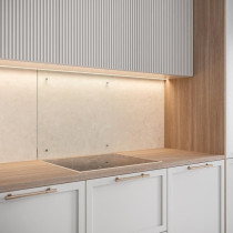 Saint-Gobain Transparent glass hood 70x60