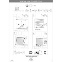 Saint-Gobain Transparent glass hood 70x60
