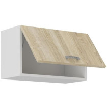 SARA hood cabinet - Sonoma oak decor - L60xD31xH71.5 cm - Made in Pola
