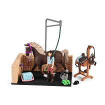 Schleich - Emily & Luna horses washing box - 42438