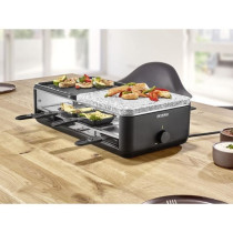 Raclette Grill - SEVERIN - RG2366 - 8 people - Natural Stone and Rever