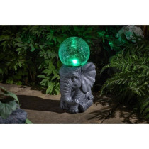 Elephant orb resin and glass