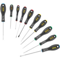 Set of 10 Screwdrivers - STANLEY FATMAX - FMHT0-62128 - Electrician +