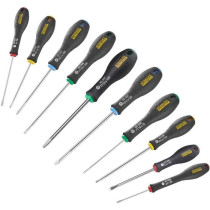 Set of 10 Screwdrivers - STANLEY FATMAX - FMHT0-62128 - Electrician +