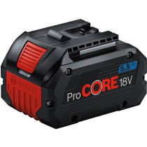 Pack de 2 batteries 18V Procore 5,5Ah + chargeur rapide - BOSCH - 1600