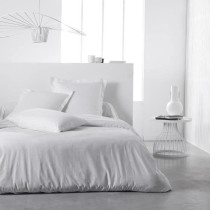TODAY Essential pillowcase - 63 x 63+5 cm - 100% Plain Cotton - Chalk