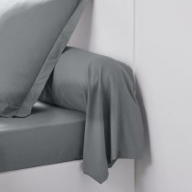 TODAY Essential bolster case - 45 x 185 cm - 100% Plain cotton - Steel