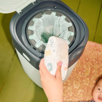Tommee Tippee Twist & Click Diaper Bin - Pink