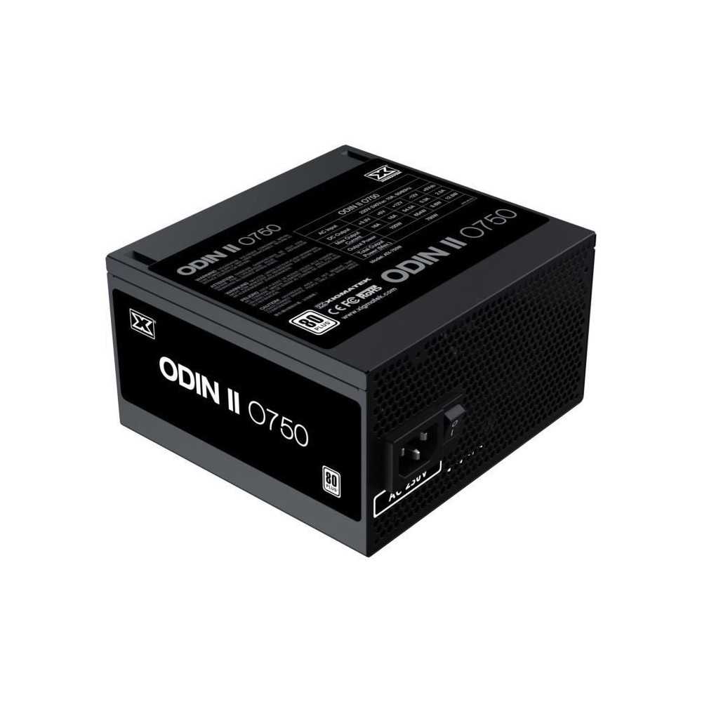 PC Power Supply - XIGMATEK - Odin II O750 - 750W - 80Plus - Non-Modula PC Power Supply - XIGMATEK - Odin II O750 - 750W - 80Plus - Non-Modula