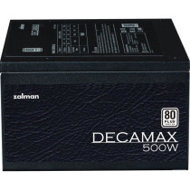 PC Power Supply - ZALMAN - DecaMax 500W - 80+ - Non-Modular - 120mm Fa