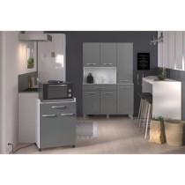Oslo served 60 cm - 1 drawer and 1 door - L 60 x D 44 x H 81 cm - Bril