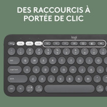 LOGITECH - Wireless keyboard - Pebble Keys 2 K380s - Bluetooth - Easy-