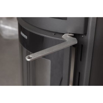 Poele a pellets - ADURO - P1 - 50702B - 8 KW - Noir