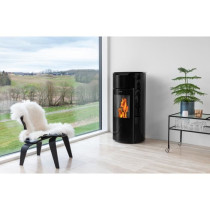 Poele a pellets - ADURO - P1.3 - 50703B - 8 KW - Noir