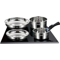 Batterie de cuisine induction - Arthur Martin - AM2238 - Acier inoxyda