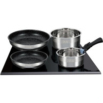 Batterie de cuisine induction - Arthur Martin - AM1275 - Acier inoxyda