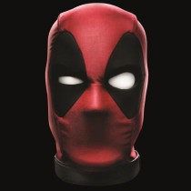 Tete de Deadpool interactive, bouge et parle, appli dédiée, piece de