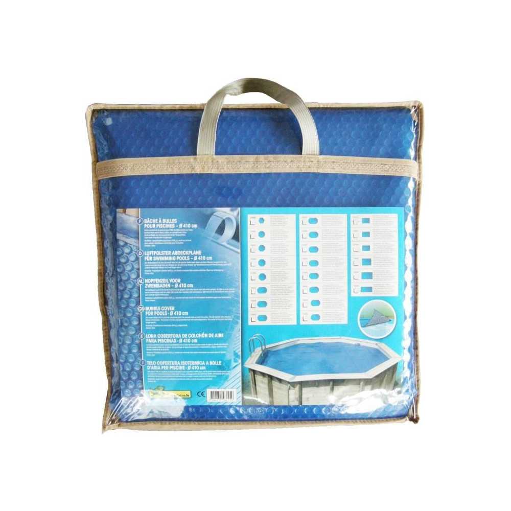 Bâche a bulles pour piscine bois - UBBINK - Rectangulaire 250x450 - B
