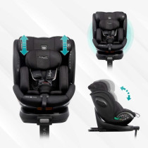 Siege auto - BABYAUTO - SCUDDA GREY DOBBY - De la naissance a 12 ans -