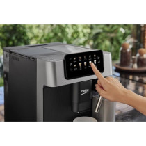 Machine a café avec broyeur - BEKO - CEG7304X - 1350 W - 19 bars - É