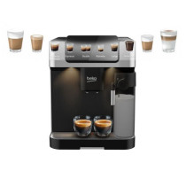 Machine a café avec broyeur - BEKO - CEG7304X - 1350 W - 19 bars - É