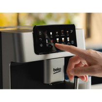 Machine a café avec broyeur - BEKO - CEG7348X - 1350 W - 250g de grai