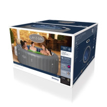 Spa gonflable BESTWAY - Lay-Z-Spa Santorini - 5 a 7 places -Rond (Livr