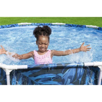 Piscine hors sol tubulaire BESTWAY - Steel Pro™ - 305 x 66 cm - Rond
