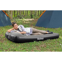 Matelas gonflable - BESTWAY - 671BQ - Tritech Twin - 1 personne, pompe