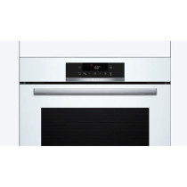 Four intégrable pyrolyse - BOSCH SER4 - HBA572BW3F - Blanc - Porte fr