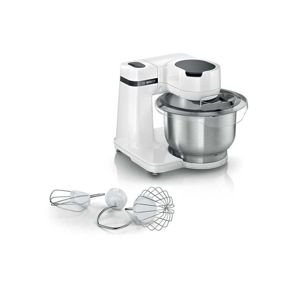 Robot pâtissier - BOSCH - MUMS2EW00E Serie 2 - 700 W - 4 vitesses - B